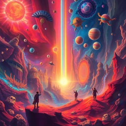 Spectrum Wars: Whose Dimension Is It Anyway? - Text-based game