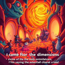 Spectrum Wars: Whose Dimension is it Anyway? - Text-based game