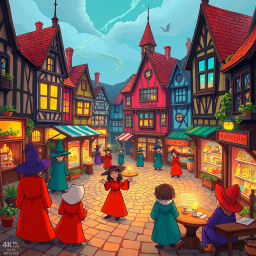 Whose Witchcraft Is It Anyway? - Text-based game