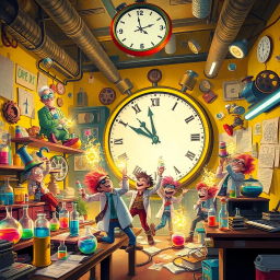 Whose Lab Is It Anyway? - Text-based game