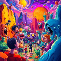 Ego Odyssey: Whose Adventure is it Anyway? - Text-based game