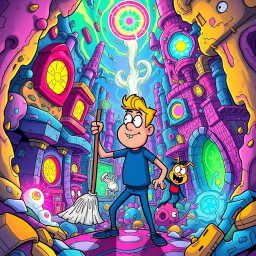 Spectrum Wars: Which Dimension Is It Anyway? - Text-based game