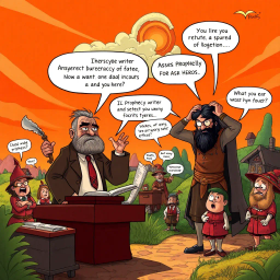 Whose Prophecy is it Anyway? - Text-based game