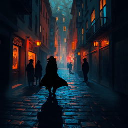 Whose Shadow is it Anyway? - Text-based game
