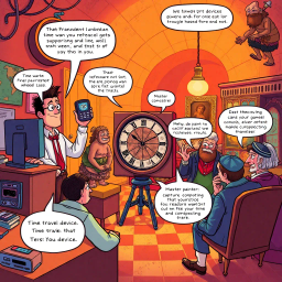 ChronoBreak: Whose Time Is It Anyway? - Text-based game