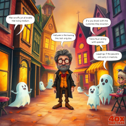 Hello, Whose Ghost Is It Anyway? - Text-based game