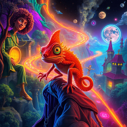 Chronochameleon: Whose Time Is It Anyway? - Text-based game