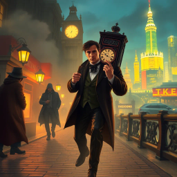 Chrono Heist: Whose Time Is It Anyway? - Text-based game