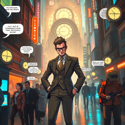 Chrono Heist: Whose Time Is It Anyway? - Text-based game