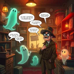 Spectral Contracts: Who You Gonna Call? - Text-based game