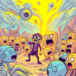 Meme Mayhem: Whose Adventure Is It Anyway? - Text-based game