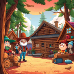 Log Jammed: Whose Logs Are These Anyway? - Text-based game