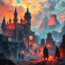 Chrono-Conundrum: Who's Ticking? - Text-based game