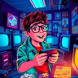 The Psion Quest - Text-based game