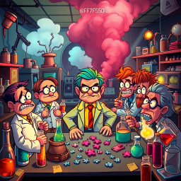 Whose Lab Is It Anyway? - Text-based game