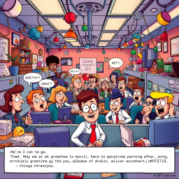 Whose Greeting Is It Anyway? - Text-based game