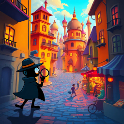 Whose Shadow is it Anyway? - Text-based game