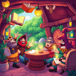 Whose Daring Tale Is It Anyway? - Text-based game