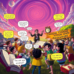 Whose Adventure Is It Anyway? - Text-based game