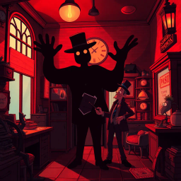 Whose Shadow Is It Anyway? - Text-based game