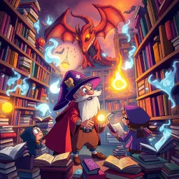 Whose Grimoire Is It Anyway? - Text-based game