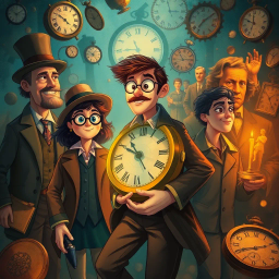 Chrono-Waltz: Whose Time is It Anyway? - Text-based game