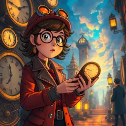 ChronoConundrum: Who's Ticking Time? - Text-based game