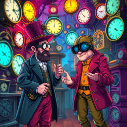 Chronobreak: Whose Time Is It Anyway? - Text-based game