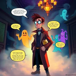 Whose Ghost Is It Anyway? - Text-based game