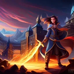 Magical Duel text games