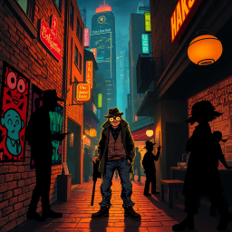 Whose Shadow Is It Anyway? - Text-based game