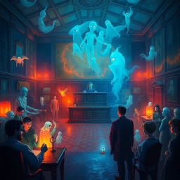 Whose Ghost Is It Anyway? - Text-based game