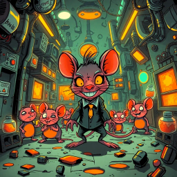 Lab Rats: Whose Lab Is It Anyway? - Text-based game