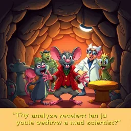 Rodent Rebellion: Who's the Boss? - Text-based game