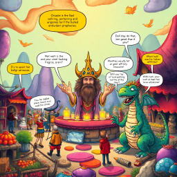 Whose Prophecy Is It Anyway? - Text-based game