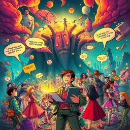 MetaMayhem: Whose Adventure Is It Anyway? - Text-based game