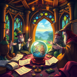 Whose Prophecy Is It, Anyway? - Text-based game