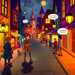 Whose Shadows Are These? - Text-based game