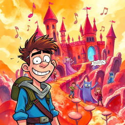Questquake: Whose Adventure Is It Anyway? - Text-based game