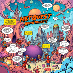 MetaQuest: Whose Adventure is it Anyway? - Text-based game