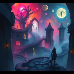 Nightmare Chronicles: Whose Nightmare Is It, Anyway? - Text-based game