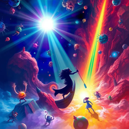 Spectrum Wars: Which Dimension is it Anyway? - Text-based game