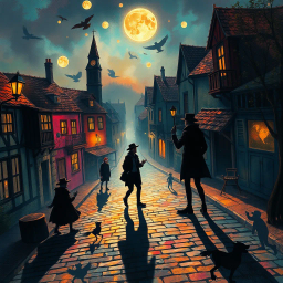Whose Shadow Is That? - Text-based game