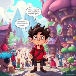 Chronicles of the Clueless: Whose Quest Is It Anyway? - Text-based game