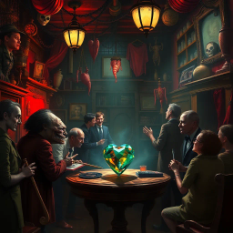 Whose Heart Is It Anyway? - Text-based game