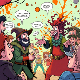 Whose Game Is It Anyway? - Text-based game