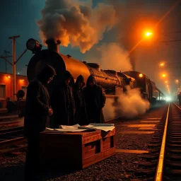 Railway Heist - Text-based game