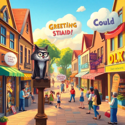 Whose Hello Is It Anyway? - Text-based game