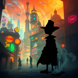 Whose Shadows Are These? - Text-based game