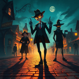 Whose Shadows Are These? - Text-based game